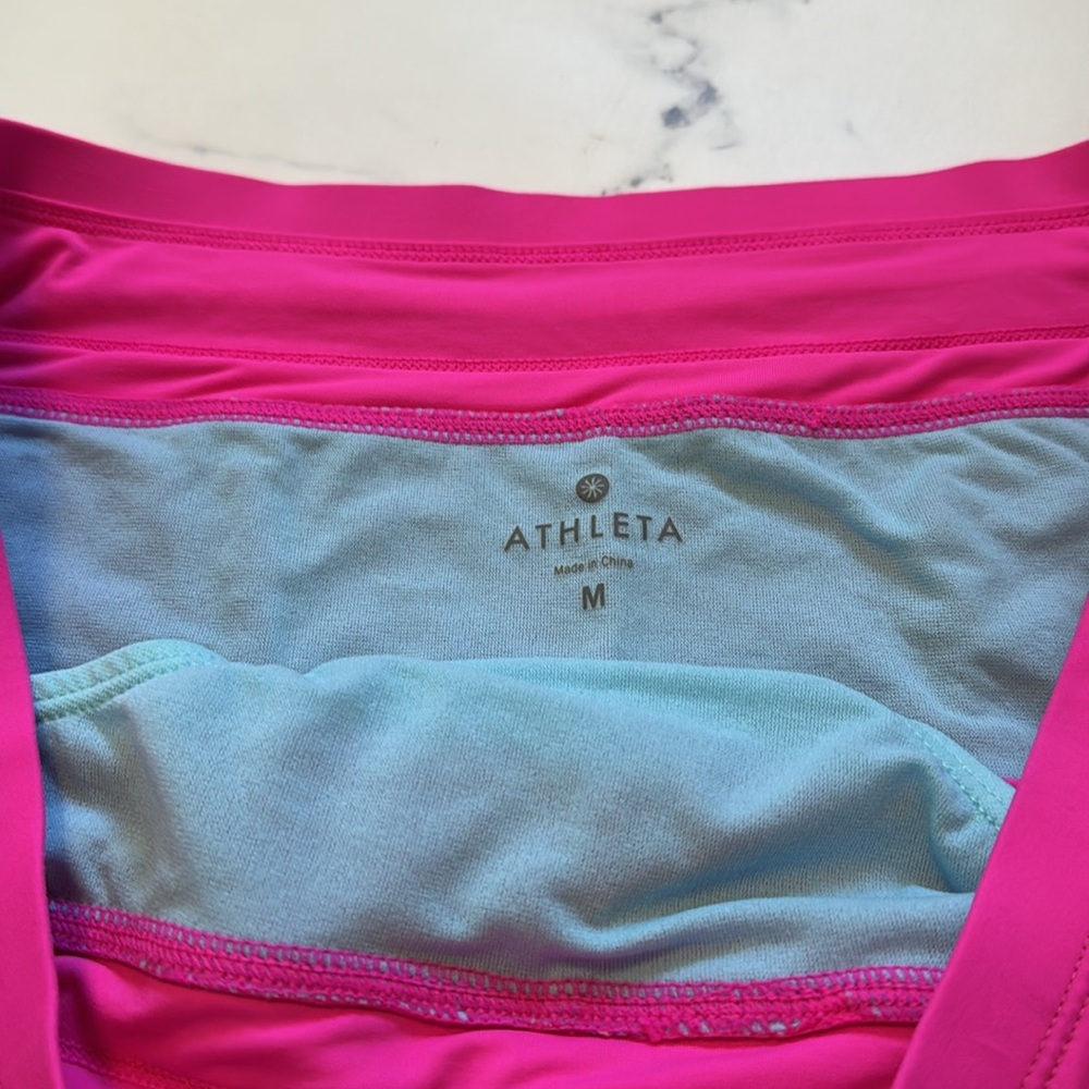 Athleta Pink Swim Bikini Bottoms - Picture 2 of 8